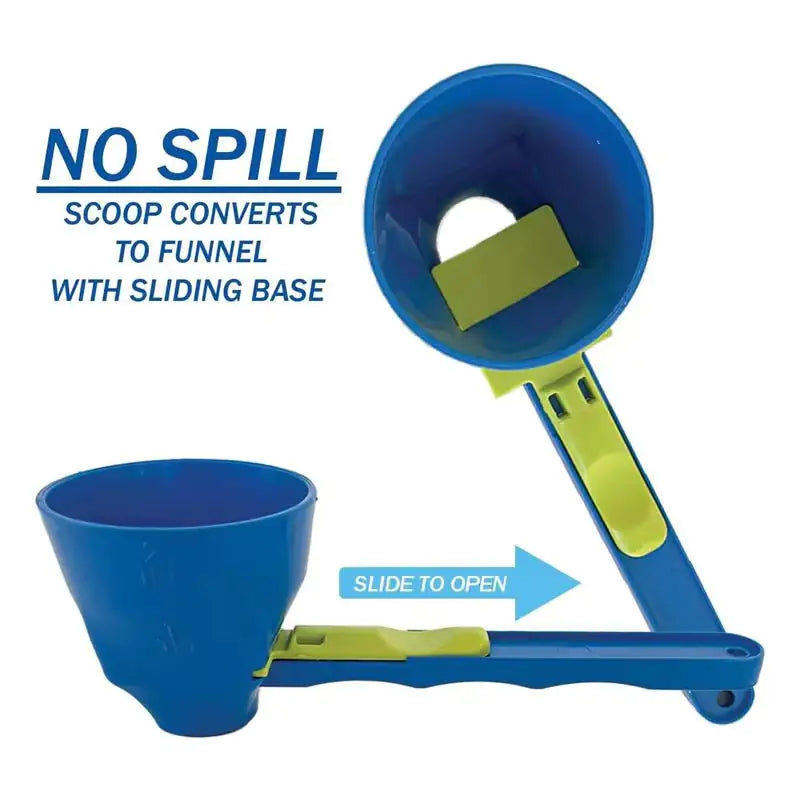 Professional No-Spill Measuring Spoon and Funnel