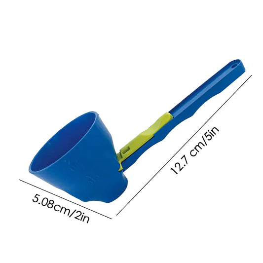Professional No-Spill Measuring Spoon and Funnel