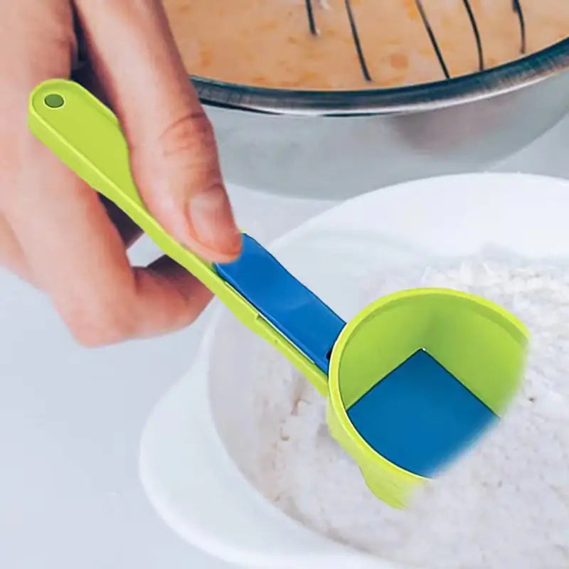 Professional No-Spill Measuring Spoon and Funnel