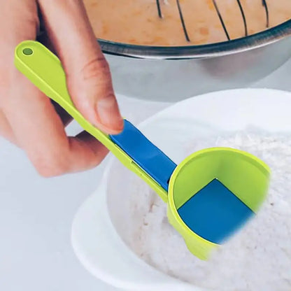 Professional No-Spill Measuring Spoon and Funnel